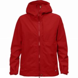 Fjallraven Womens Abisko Eco-Shell Jacket Red